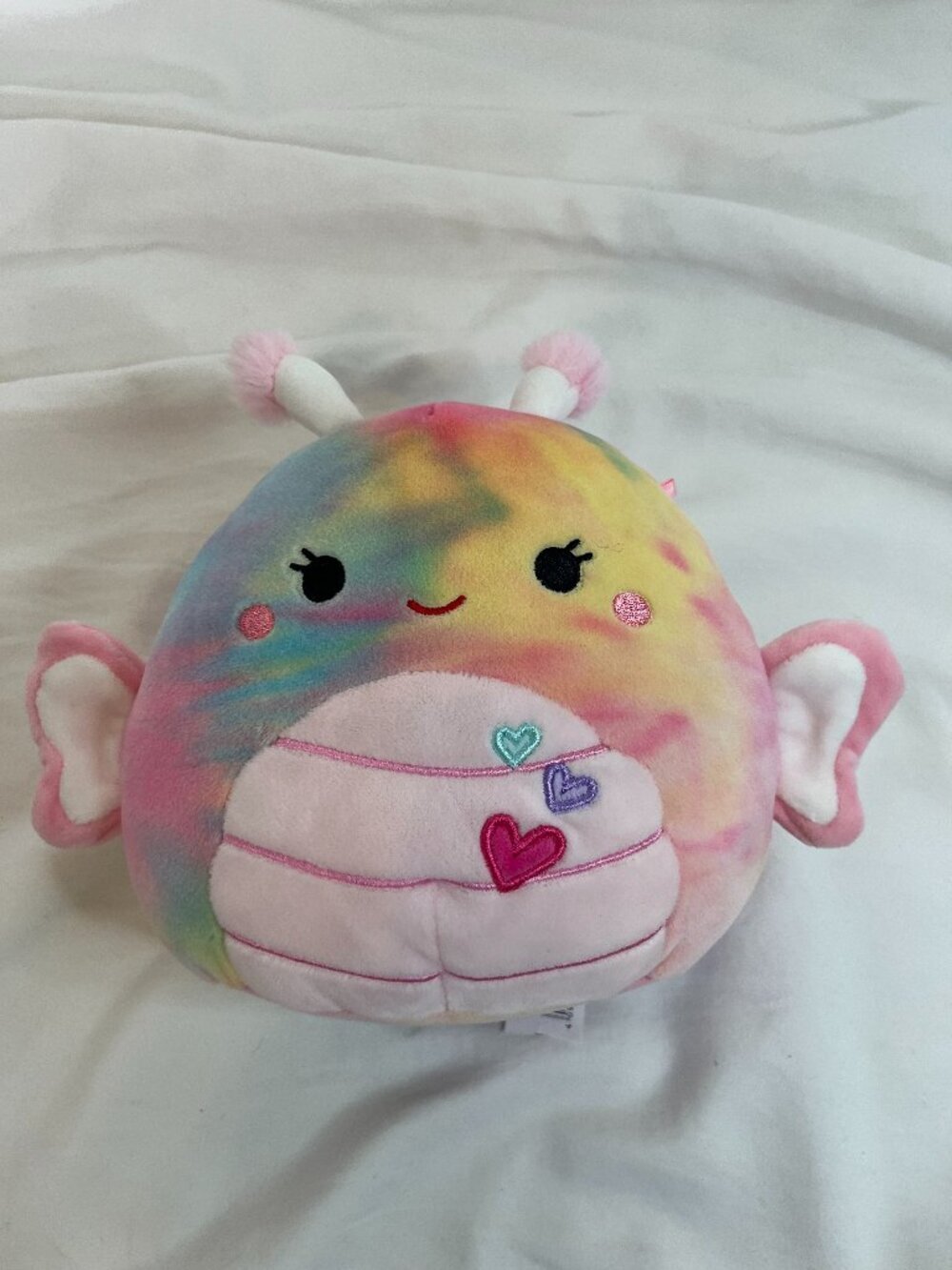 Squishmellow Wren the Butterfly 8" Tie-Dye Soft Plush